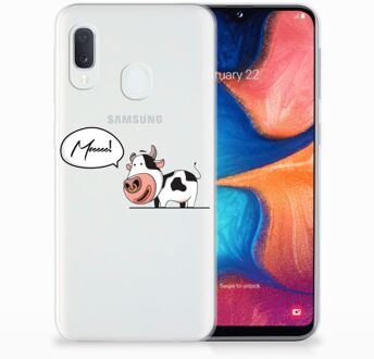 B2Ctelecom Samsung Galaxy A20e GSM Hoesje Design Cow