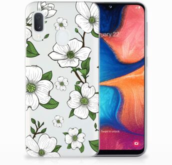 B2Ctelecom Samsung Galaxy A20e GSM Hoesje Design Dogwood Flowers