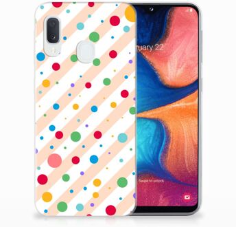 B2Ctelecom Samsung Galaxy A20e GSM Hoesje Design Dots