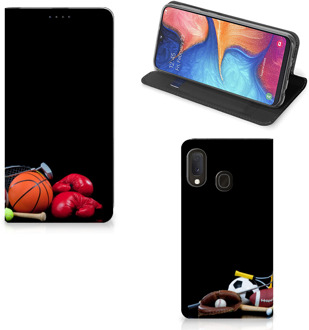 B2Ctelecom Samsung Galaxy A20e Hippe Standcase Sports