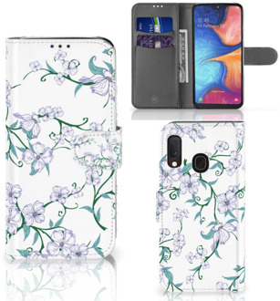 B2Ctelecom Samsung Galaxy A20e Hoesje Blossom White