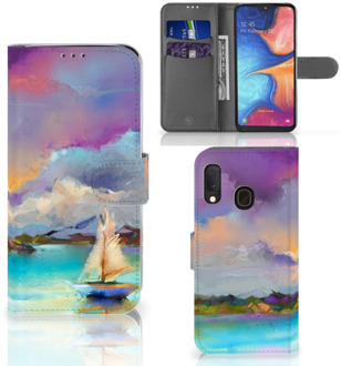 B2Ctelecom Samsung Galaxy A20e Hoesje Boat