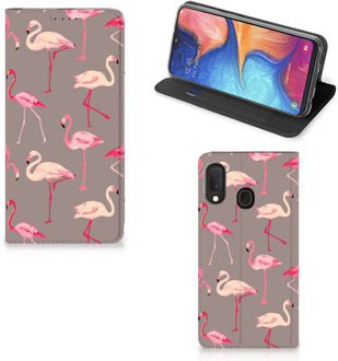 B2Ctelecom Samsung Galaxy A20e Hoesje maken Flamingo