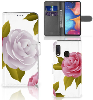 B2Ctelecom Samsung Galaxy A20e Hoesje Roses