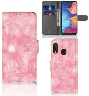 B2Ctelecom Samsung Galaxy A20e Hoesje Spring Flowers