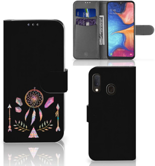 B2Ctelecom Samsung Galaxy A20e Leuk Hoesje Boho Dreamcatcher