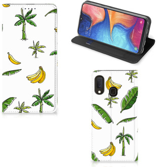 B2Ctelecom Samsung Galaxy A20e Smart Cover Banana Tree