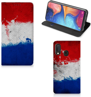 B2Ctelecom Samsung Galaxy A20e Standcase Nederlandse Vlag