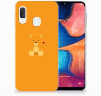 B2Ctelecom Samsung Galaxy A20e TPU Hoesje Baby Beer