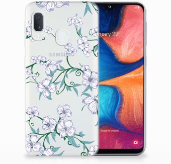 B2Ctelecom Samsung Galaxy A20e TPU Hoesje Blossom White