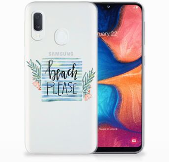 B2Ctelecom Samsung Galaxy A20e TPU Hoesje Boho Beach