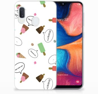 B2Ctelecom Samsung Galaxy A20e TPU Hoesje Design IJsjes