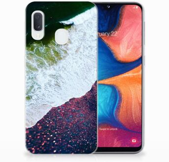 B2Ctelecom Samsung Galaxy A20e TPU Hoesje Design Sea in Space