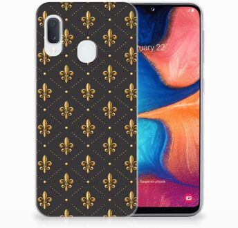 B2Ctelecom Samsung Galaxy A20e TPU Hoesje Franse Lelie