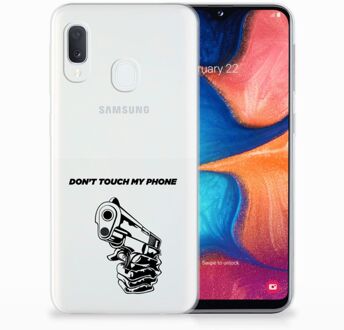 B2Ctelecom Samsung Galaxy A20e TPU Hoesje Gun DTMP