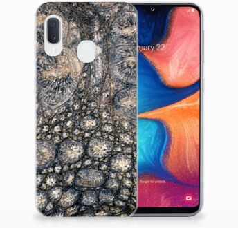 B2Ctelecom Samsung Galaxy A20e TPU Hoesje Krokodillenprint