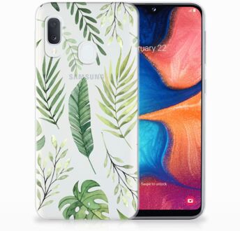 B2Ctelecom Samsung Galaxy A20e TPU Hoesje Leaves