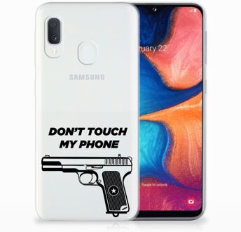 B2Ctelecom Samsung Galaxy A20e TPU Hoesje Pistol DTMP