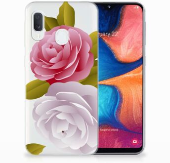 B2Ctelecom Samsung Galaxy A20e TPU Hoesje Roses