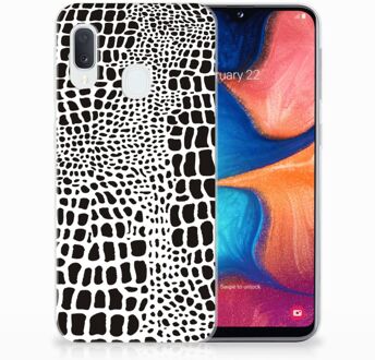 B2Ctelecom Samsung Galaxy A20e TPU Hoesje Slangenprint