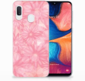 B2Ctelecom Samsung Galaxy A20e TPU Hoesje Spring Flowers