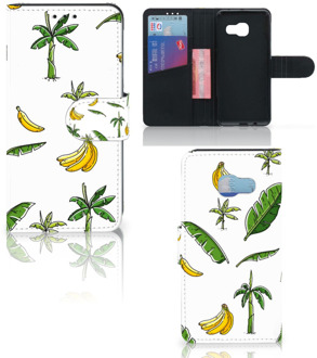 B2Ctelecom Samsung Galaxy A3 2017 Bookcase Hoesje Design Banana Tree