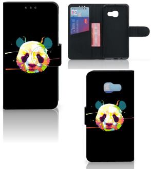 B2Ctelecom Samsung Galaxy A3 2017 Bookcase Hoesje Design Panda Color