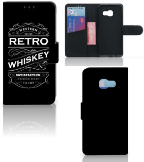 B2Ctelecom Samsung Galaxy A3 2017 Bookcase Hoesje Design Whiskey