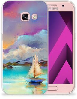 B2Ctelecom Samsung Galaxy A3 2017 TPU siliconen Hoesje Boat