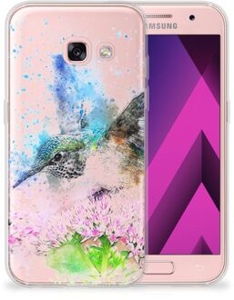 B2Ctelecom Samsung Galaxy A3 2017 TPU siliconen Hoesje Design Vogel