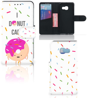 B2Ctelecom Samsung Galaxy A3 2017 Uniek Bookcase Hoesje Donut