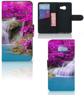 B2Ctelecom Samsung Galaxy A3 2017 Uniek Bookcase Hoesje Waterval