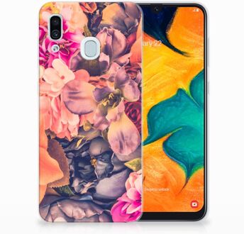 B2Ctelecom Samsung Galaxy A30 | A20 TPU Hoesje Design Bosje Bloemen