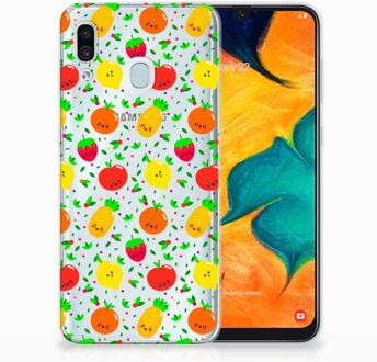 B2Ctelecom Samsung Galaxy A30 | A20 TPU Hoesje Design Fruits