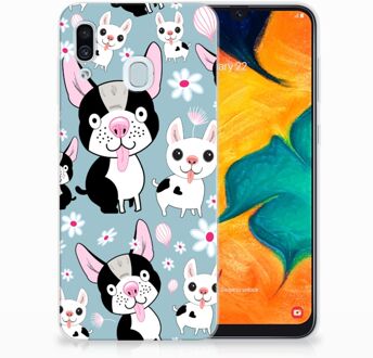 B2Ctelecom Samsung Galaxy A30 | A20 TPU Hoesje Design Hondjes