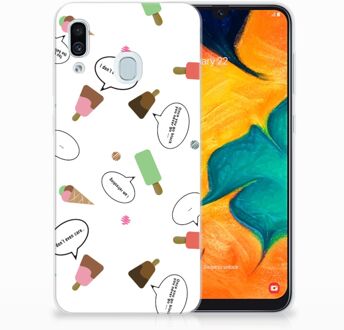 B2Ctelecom Samsung Galaxy A30 | A20 TPU Hoesje Design IJsjes