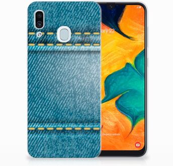 B2Ctelecom Samsung Galaxy A30 | A20 TPU Hoesje Design Jeans