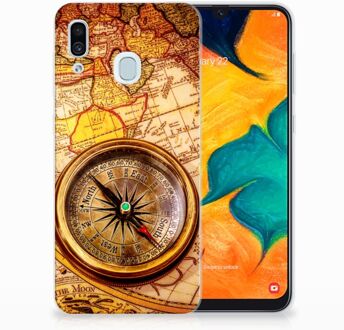 B2Ctelecom Samsung Galaxy A30 | A20 TPU Hoesje Design Kompas