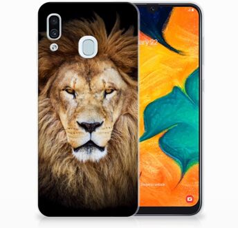 B2Ctelecom Samsung Galaxy A30 | A20 TPU Hoesje Design Leeuw