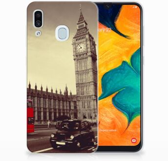 B2Ctelecom Samsung Galaxy A30 | A20 TPU Hoesje Design Londen