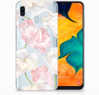 B2Ctelecom Samsung Galaxy A30 | A20 TPU Hoesje Design Lovely Flowers