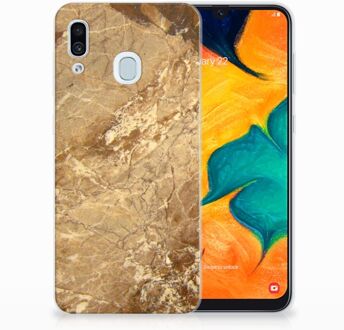 B2Ctelecom Samsung Galaxy A30 | A20 TPU Hoesje Design Marmer