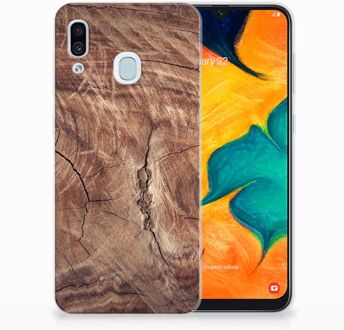 B2Ctelecom Samsung Galaxy A30 | A20 TPU Hoesje Design Tree Trunk