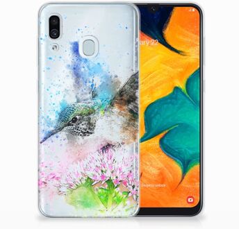 B2Ctelecom Samsung Galaxy A30 | A20 TPU Hoesje Design Vogel