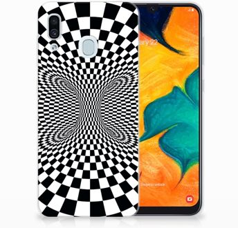 B2Ctelecom Samsung Galaxy A30 | A20 TPU-siliconen Hoesje Design Illusie