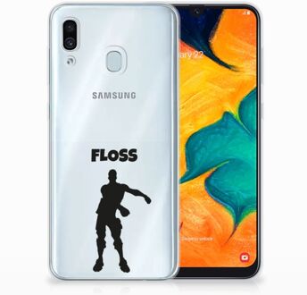 B2Ctelecom Samsung Galaxy A30 | A20 Uniek TPU Hoesje Floss