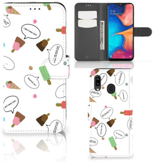 B2Ctelecom Samsung Galaxy A30 Book Cover IJsjes