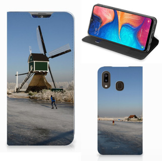 B2Ctelecom Samsung Galaxy A30 Book Cover Schaatsers Friesland