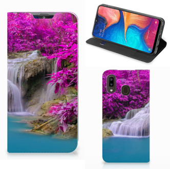 B2Ctelecom Samsung Galaxy A30 Book Cover Waterval