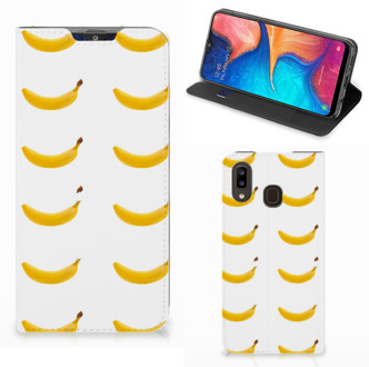 B2Ctelecom Samsung Galaxy A30 Flip Style Cover Banana